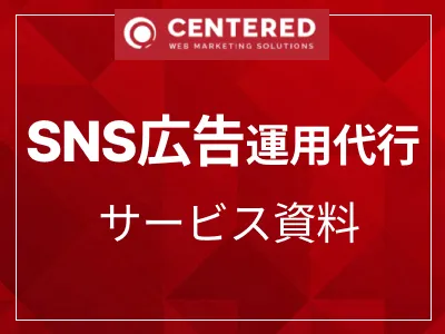 SNS広告運用代行サービス資料